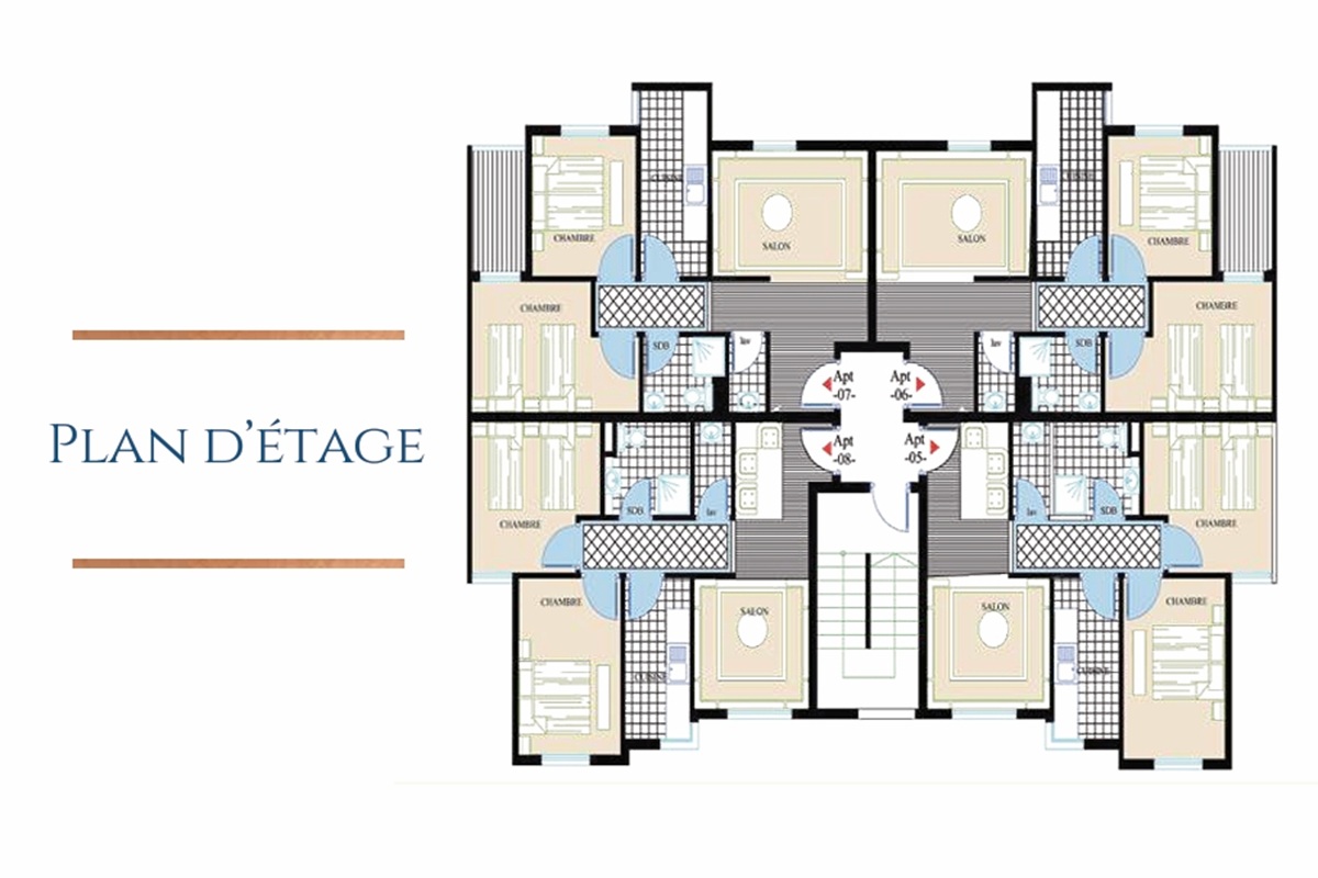 شقق ممتازة ب 3 غرف ابتداءً من 47 مليون