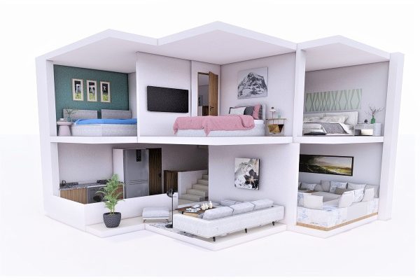 مشروع الزهور مكناس ـ دوبلكس مع دعم السكن