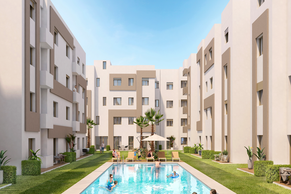 إقامة سكنية راقية ومغلقة مع دعم السكن ـ بوزنيقة