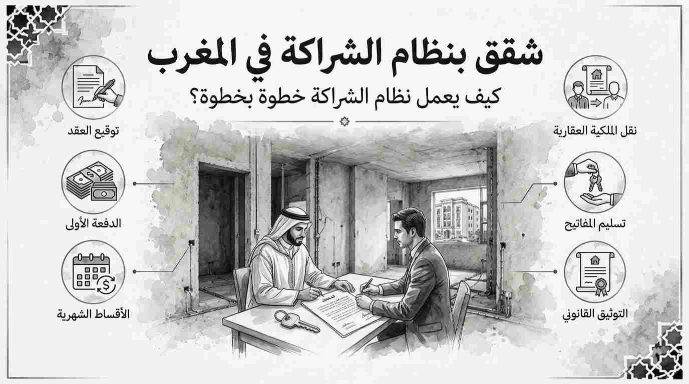 شقق بنظام الشراكة في المغرب: هل يمكن امتلاك شقة بسعر أقل من السوق؟ 1 شقق بنظام الشراكة في المغرب: هل يمكن امتلاك شقة بسعر أقل من السوق؟ 1